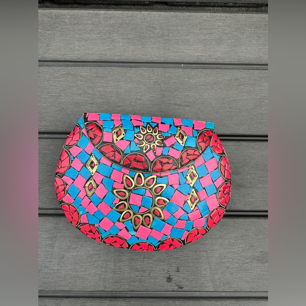 Ramla multicolor bag with chain